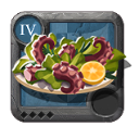 Salada de Polvo das Águas médias